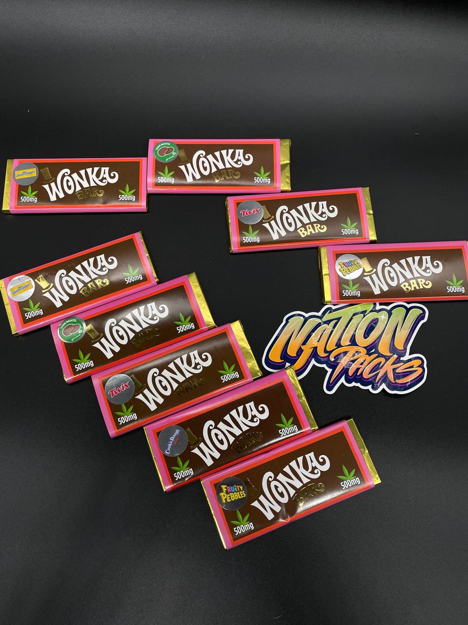 wonka bars - Get all Packs With The Nation Packs LA